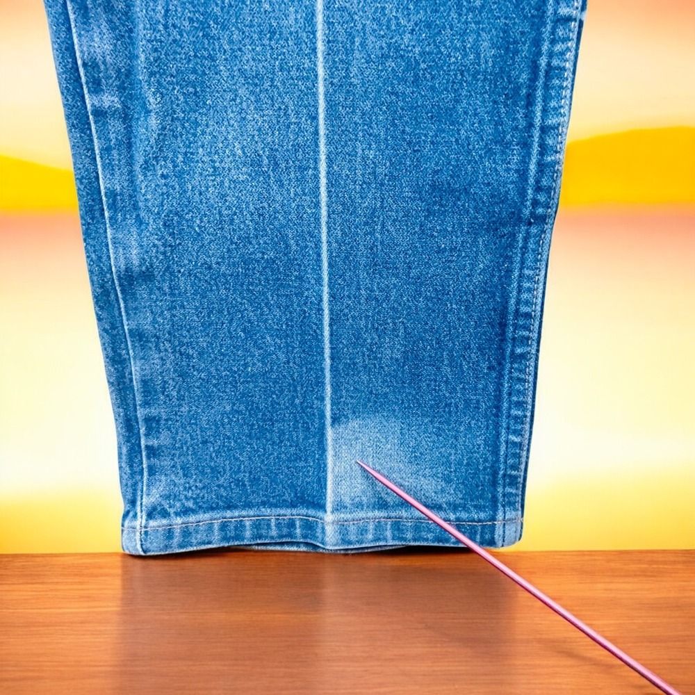 Vtg Wrangler Cowboy Cut Denim Jeans Mens 38x36 31MWZDN USA Distressed 90s - Picture 14 of 15